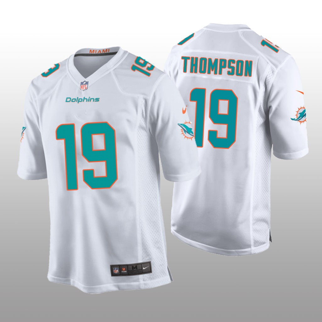 Miami Dolphins Skylar Thompson White Jersey Game Youth