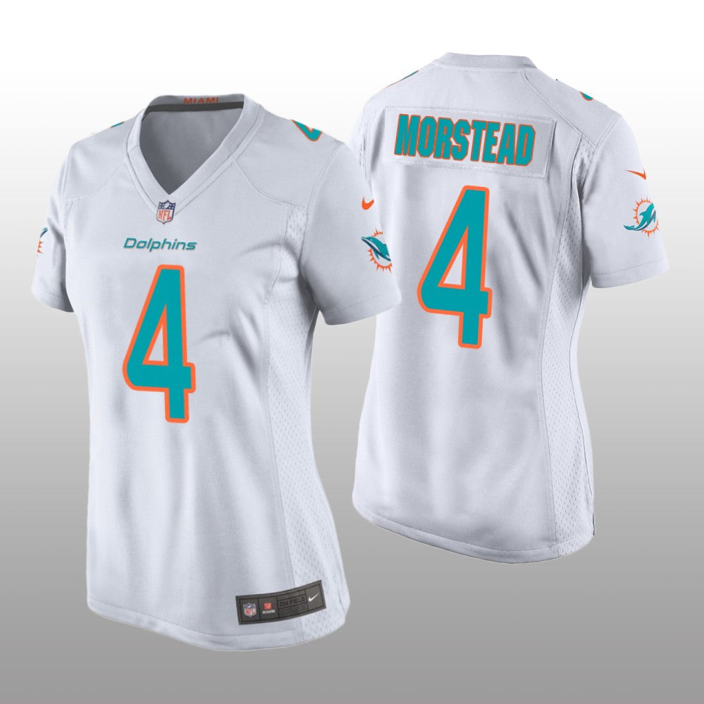 Miami Dolphins Thomas Morstead White Jersey Game Women's