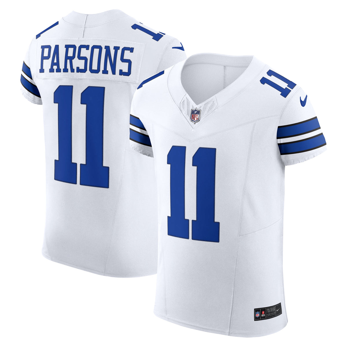 Micah Parsons Dallas Cowboys Nike Vapor F.U.S.E. Elite Jersey White