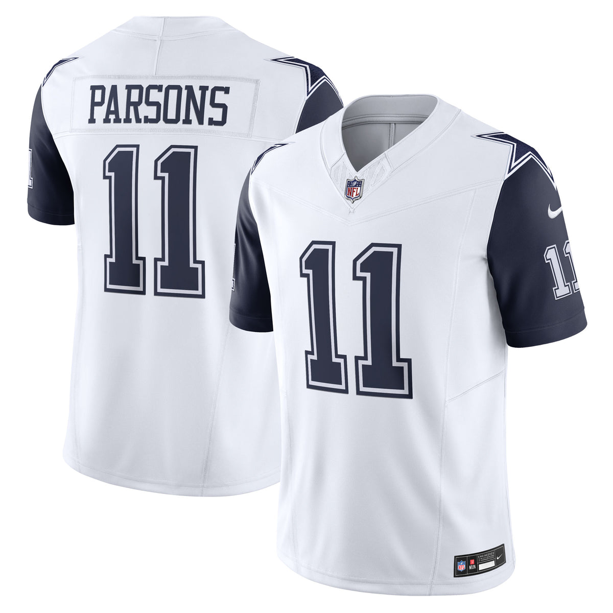 Micah Parsons Dallas Cowboys Nike Vapor F.U.S.E. Limited Jersey White
