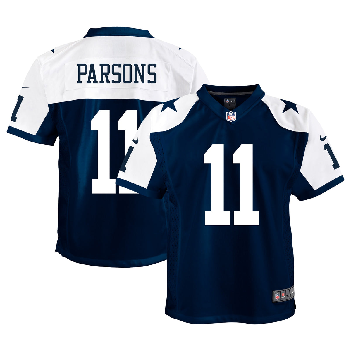 Micah Parsons Dallas Cowboys Nike Youth Alternate Game Jersey Navy