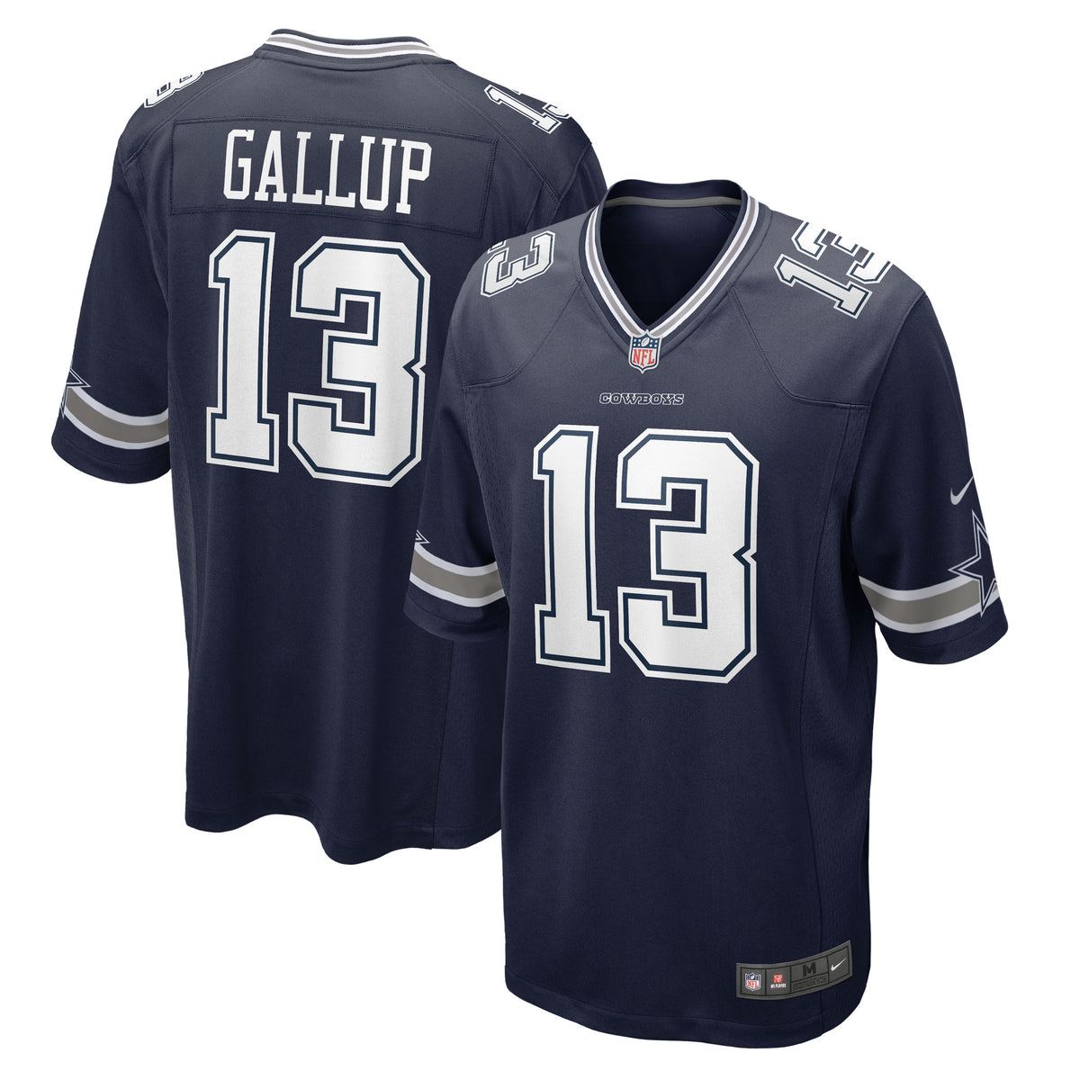 Michael Gallup Dallas Cowboys Nike Game Jersey Navy