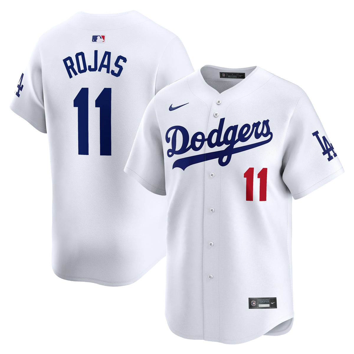 Miguel Rojas Los Angeles Dodgers Nike Home Limited Player Jersey White