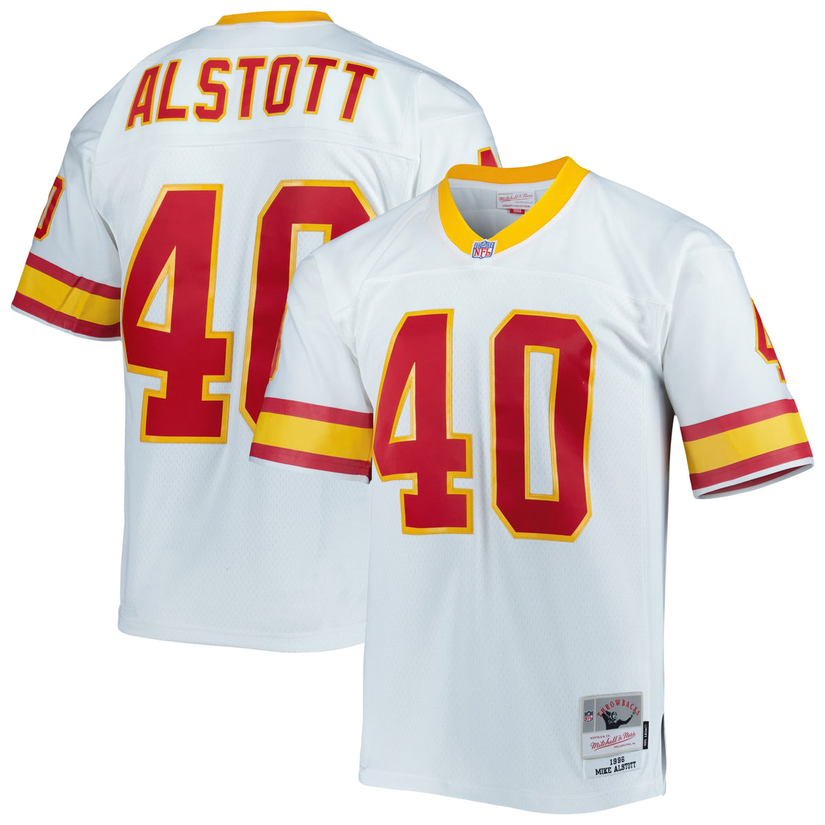 Mike Alstott Tampa Bay Buccaneers Mitchell Ness Legacy Replica Jersey White