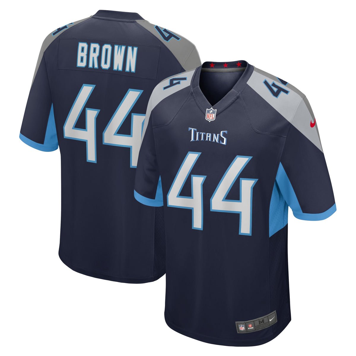 Mike Brown Tennessee Titans Nike Game Jersey Navy