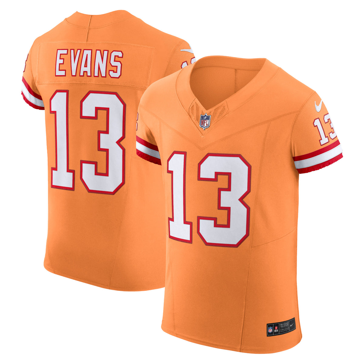 Mike Evans Tampa Bay Buccaneers Nike Alternate Vapor F.U.S.E. Elite Jersey Orange