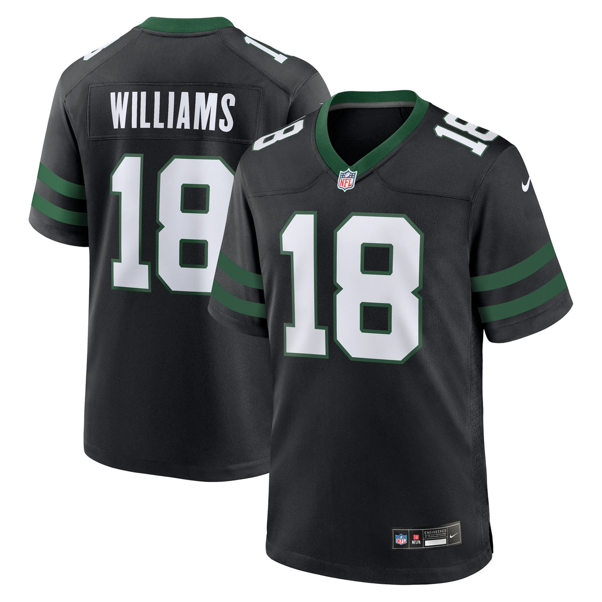 Mike Williams New York Jets Nike Alternate Game Player Jersey Legacy Black