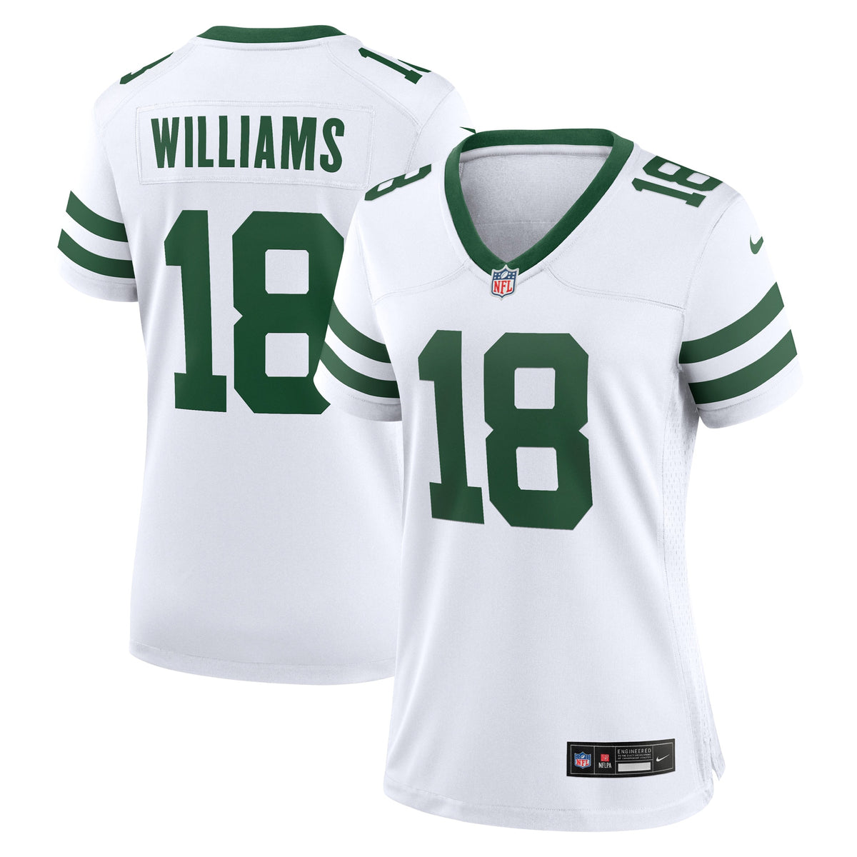 Mike Williams New York Jets Nike Women's Game Player Jersey Legacy White