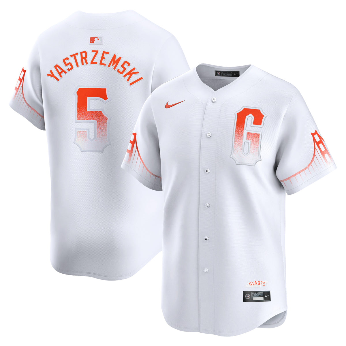 Mike Yastrzemski San Francisco Giants Nike City Connect Limited Player Jersey White