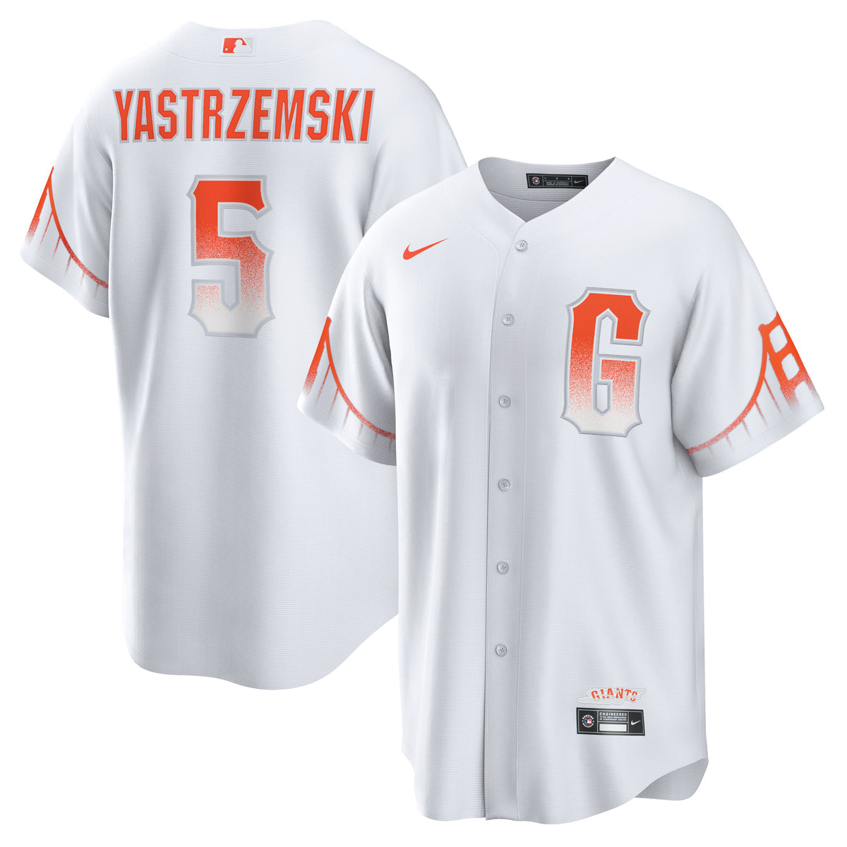 Mike Yastrzemski San Francisco Giants Nike City Connect Replica Player Jersey White