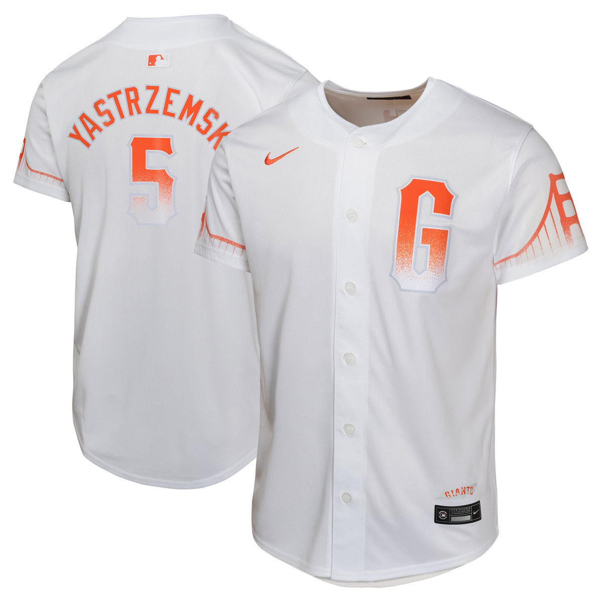 Mike Yastrzemski San Francisco Giants Nike Youth City Connect Limited Player Jersey White