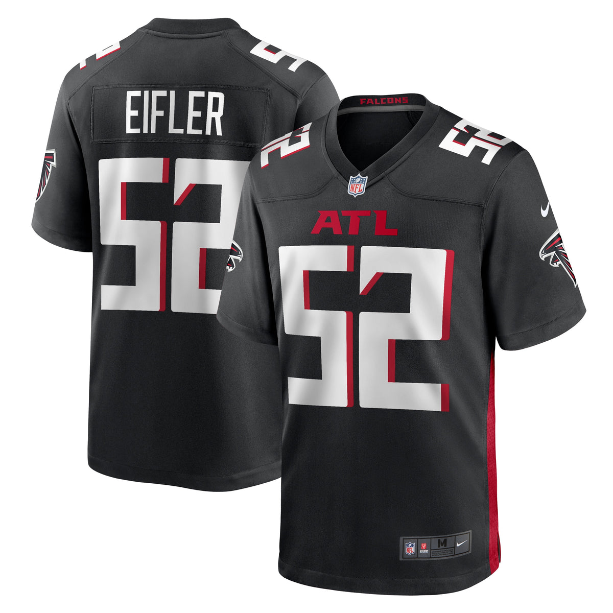 Milo Eifler Atlanta Falcons Nike Game Jersey Black