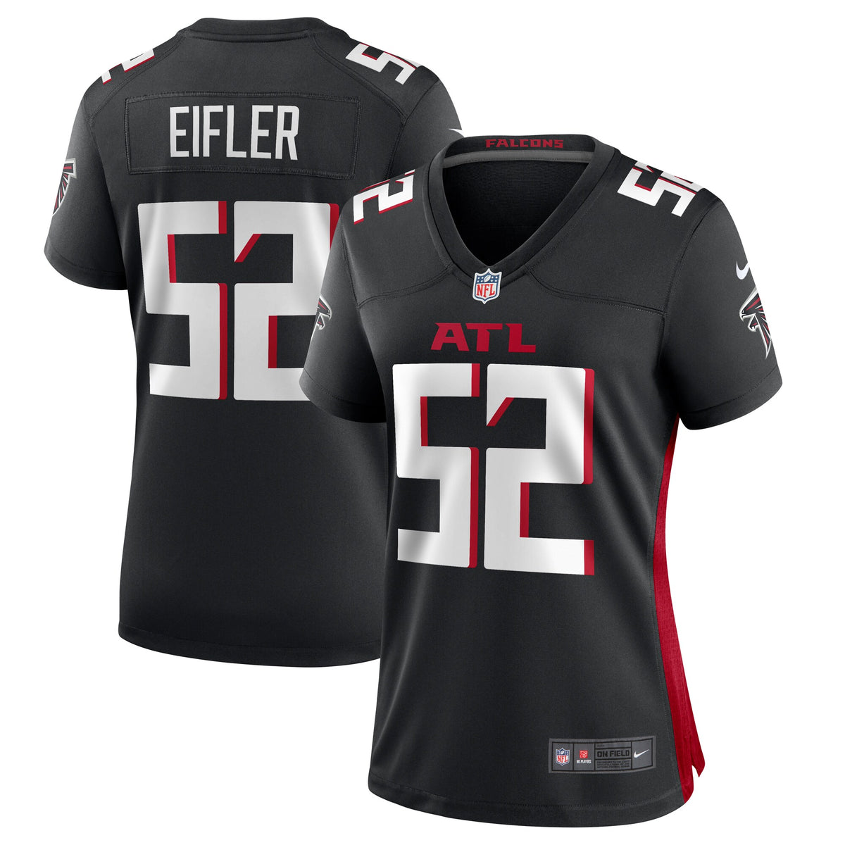 Milo Eifler Atlanta Falcons Nike Women's Game Jersey Black