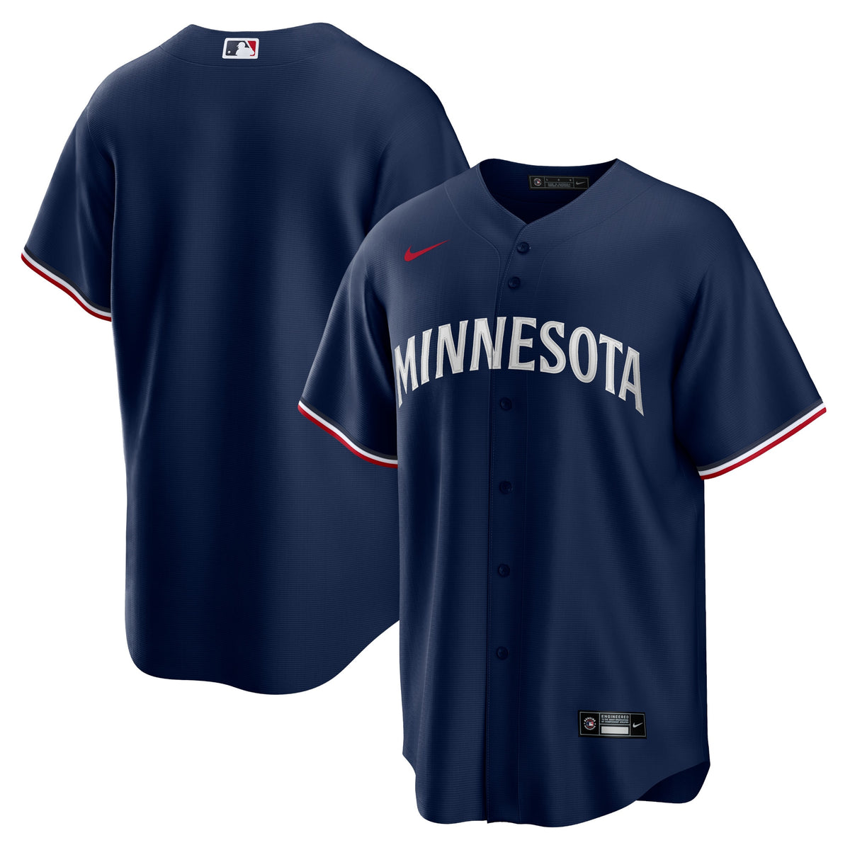Minnesota Twins Nike Alternate Replica Team Logo Jersey Navy