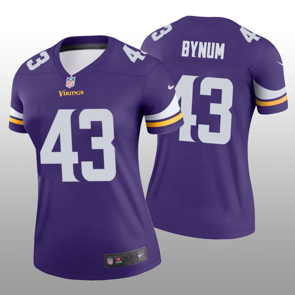 Minnesota Vikings Camryn Bynum Purple Jersey Legend Women's
