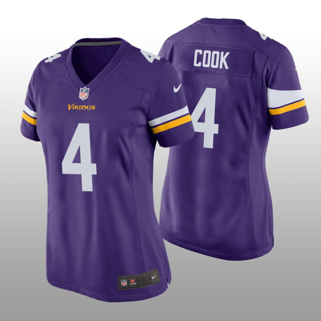 Minnesota Vikings Dalvin Cook Purple Jersey Game Women's