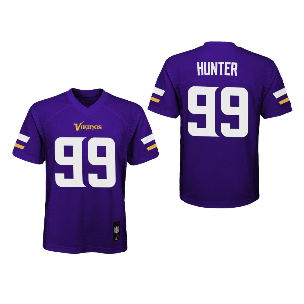 Minnesota Vikings Danielle Hunter Purple Jersey Game Youth