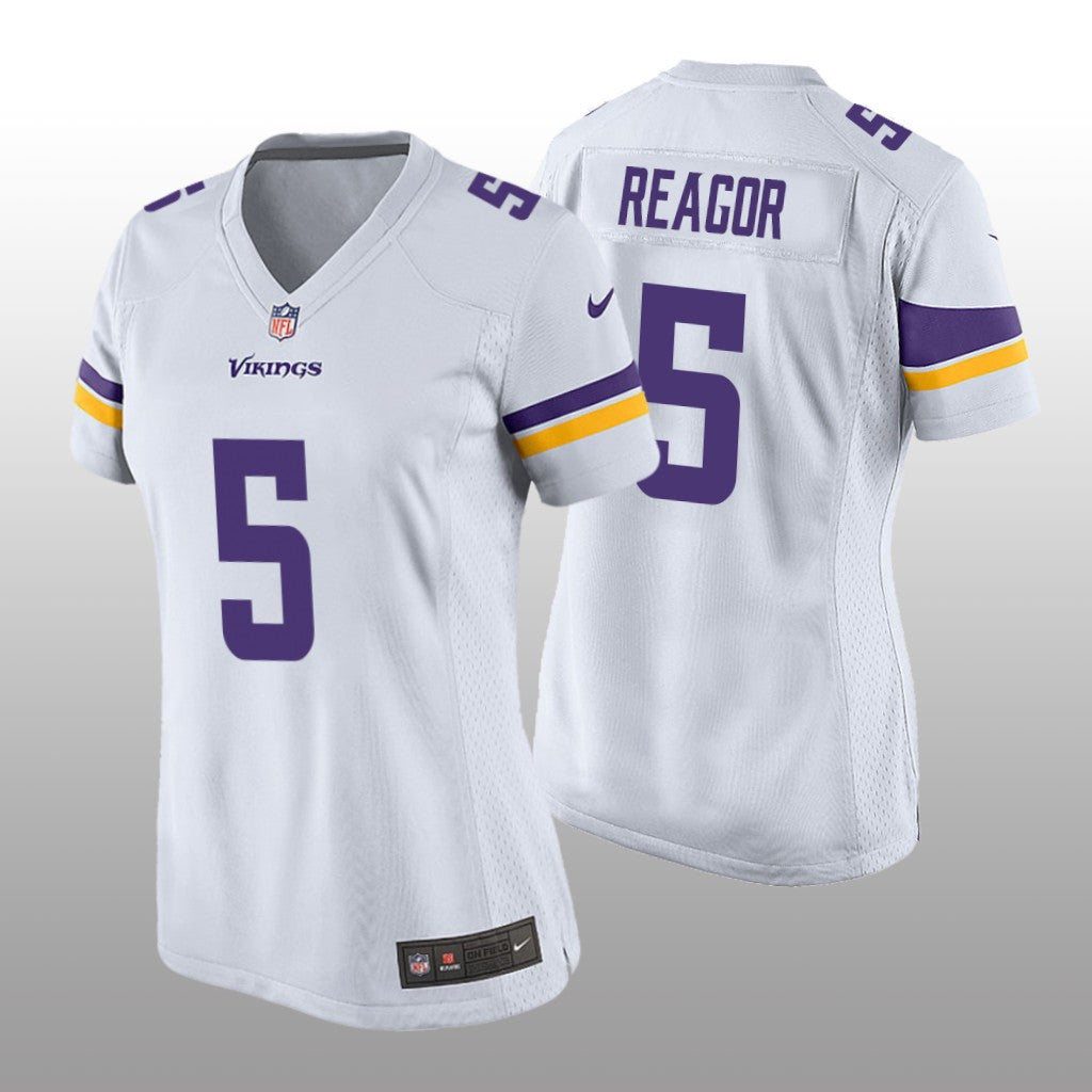 Minnesota Vikings Jalen Reagor White Jersey Game Women's