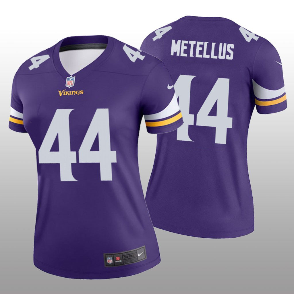 Minnesota Vikings Josh Metellus Purple Jersey Legend Women's