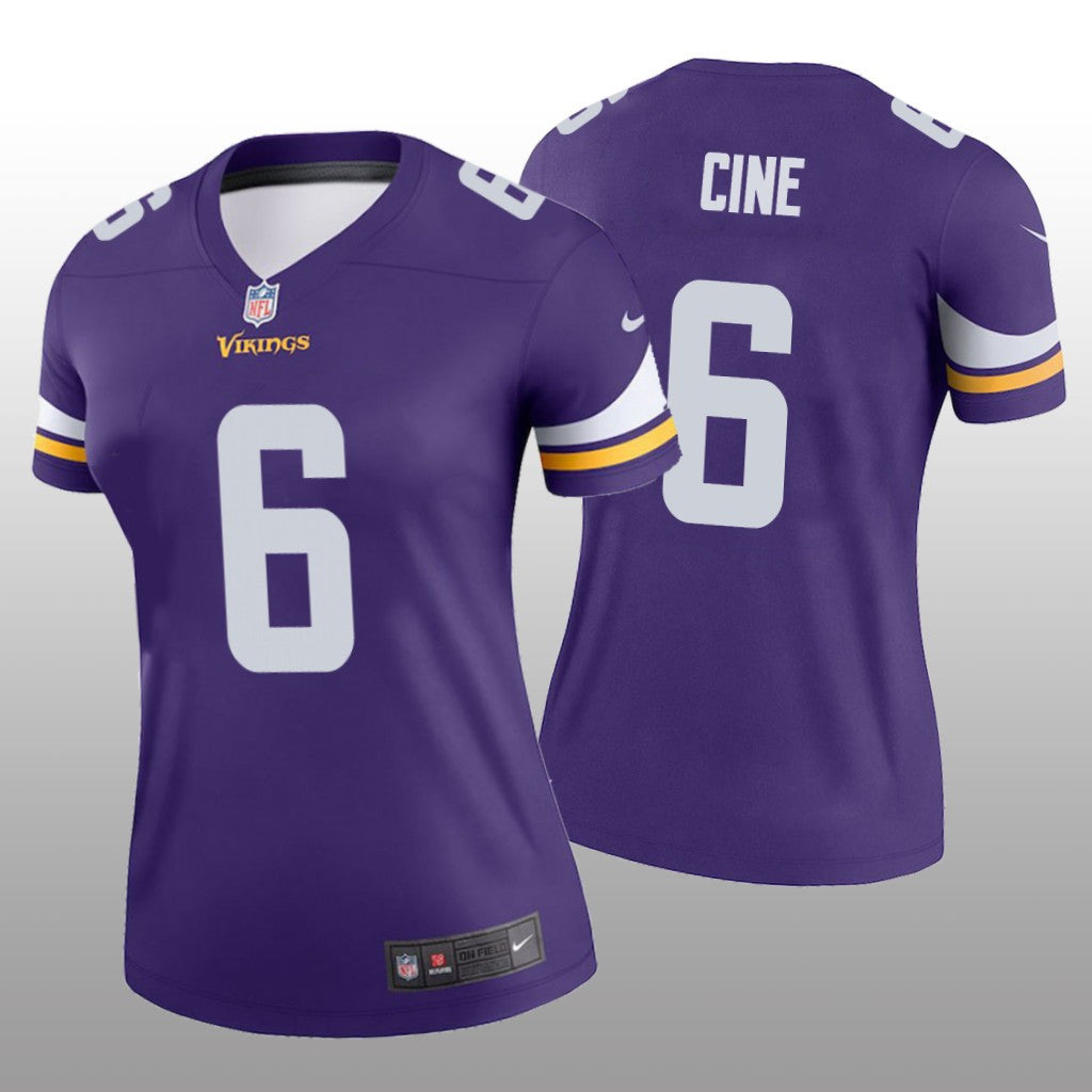 Minnesota Vikings Lewis Cine Purple Jersey Legend Women's