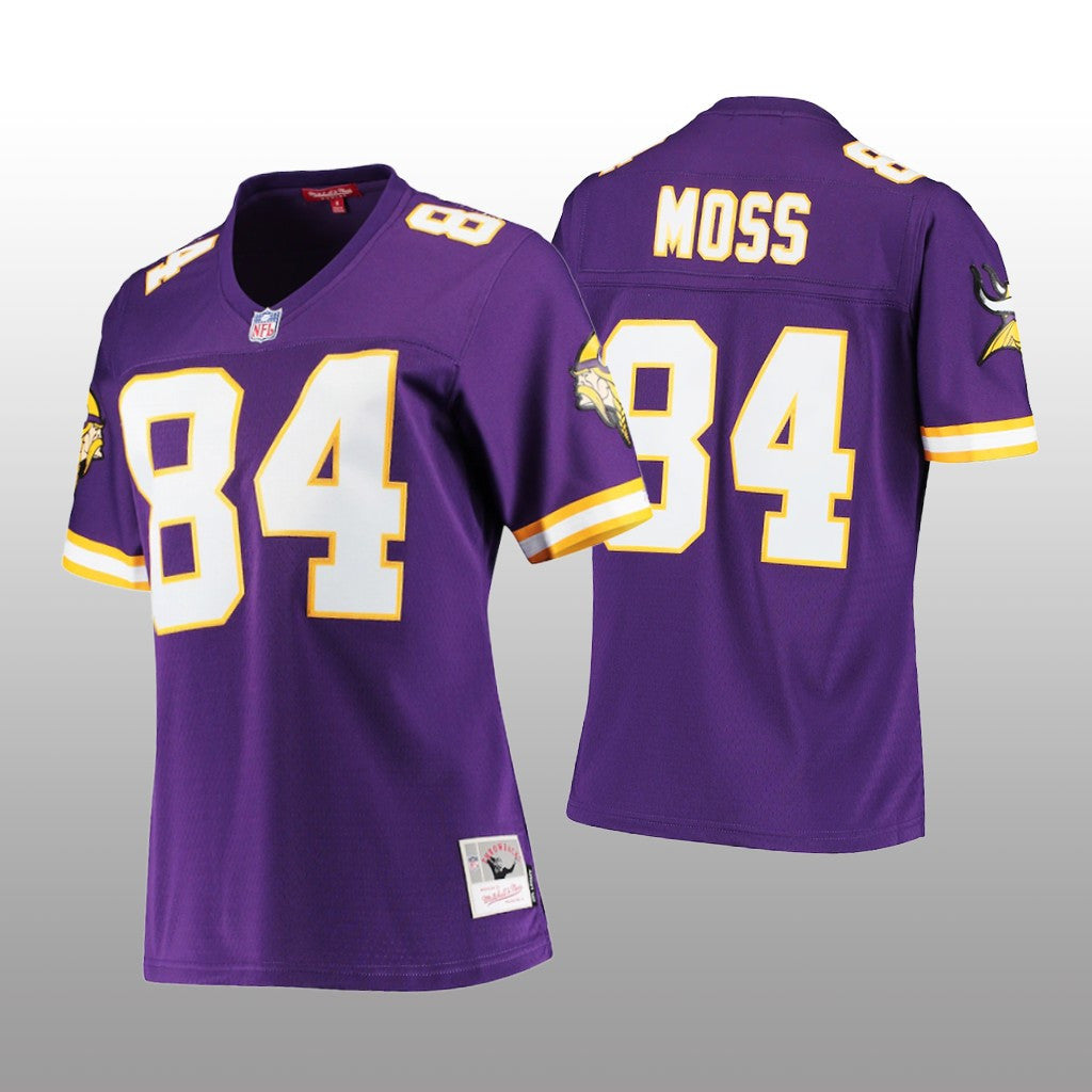 Minnesota Vikings Randy Moss Purple Jersey Legacy Women's