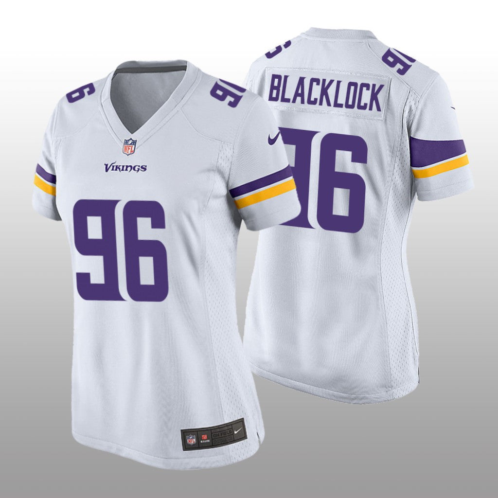 Minnesota Vikings Ross Blacklock White Jersey Game Women's