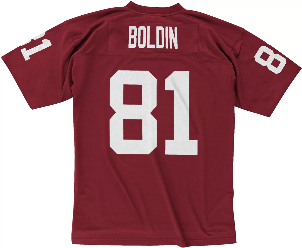 Mitchell & Ness Men's Arizona Cardinals Anquan Boldin #81 2003 Red Throwback Jersey
