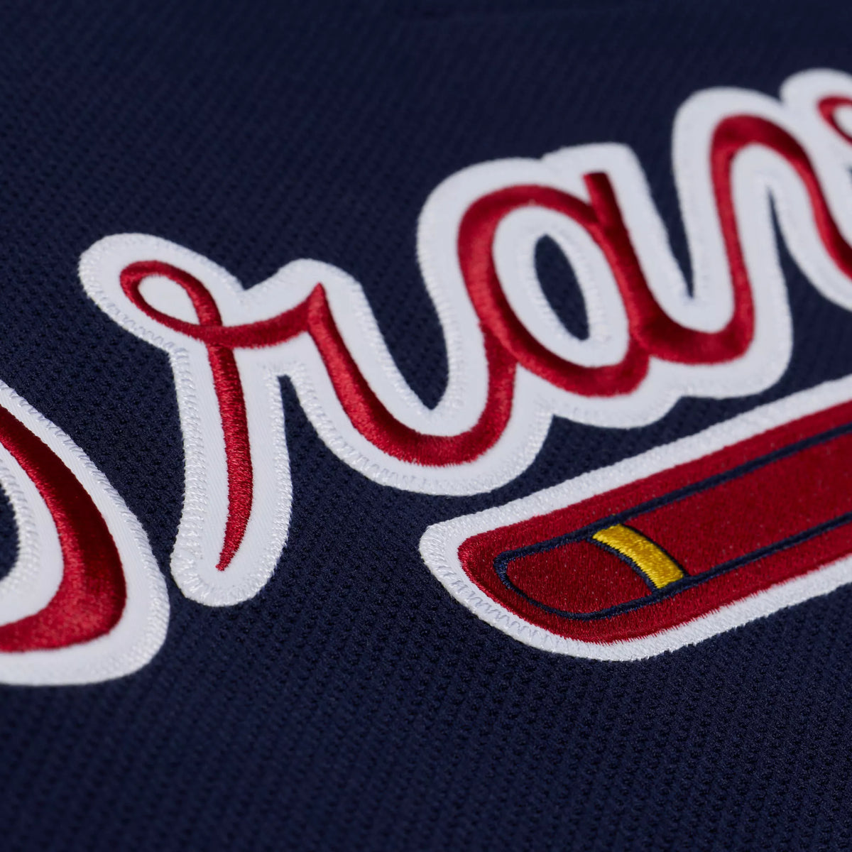 Mitchell & Ness Men's Atlanta Braves Andruw Jones #25 Navy Mesh Jersey