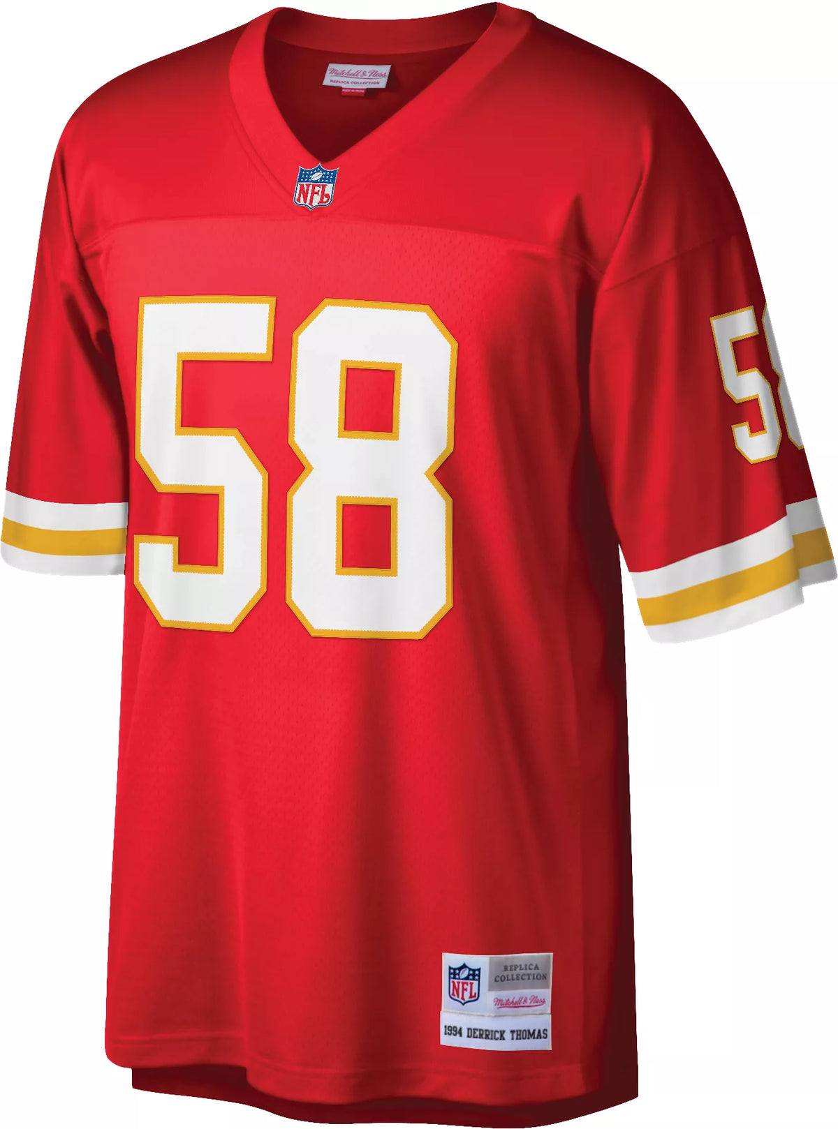 Mitchell & Ness Men's Kansas City Chiefs Derrick Thomas #58 1994 Throwback Jersey