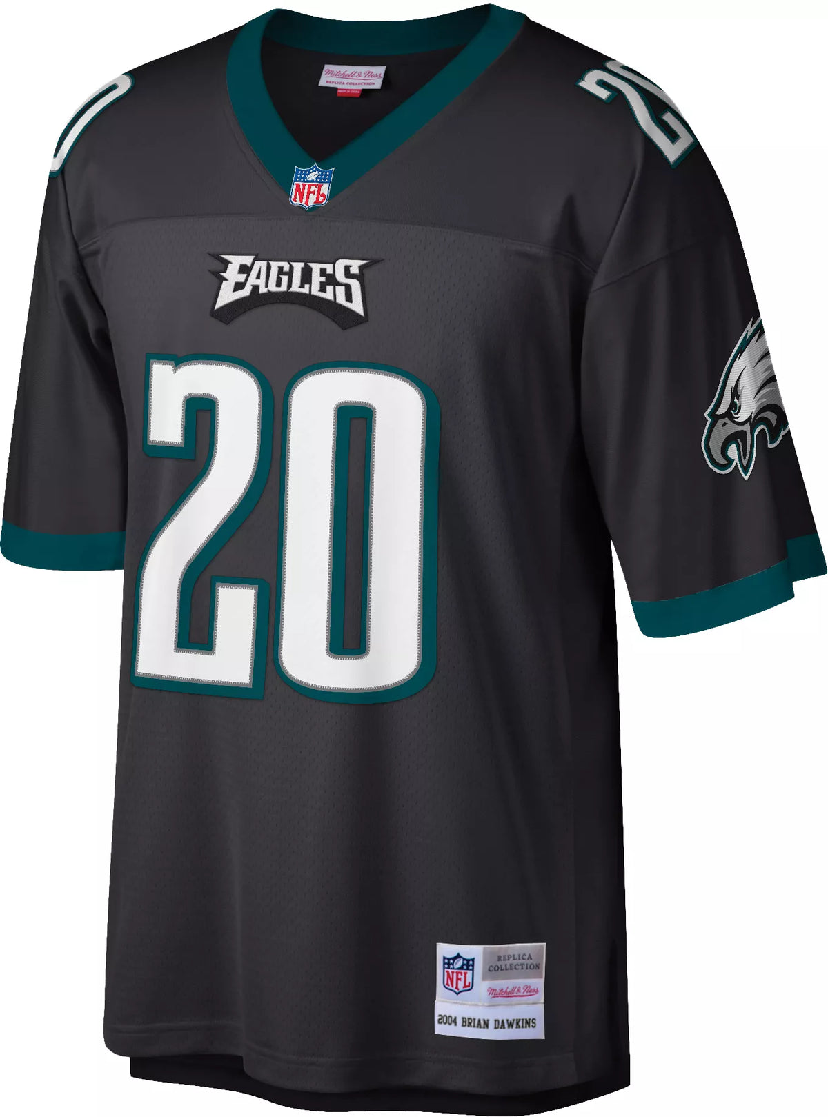 Mitchell & Ness Men's Philadelphia Eagles Brian Dawkins #20 2004 Throwback Jersey