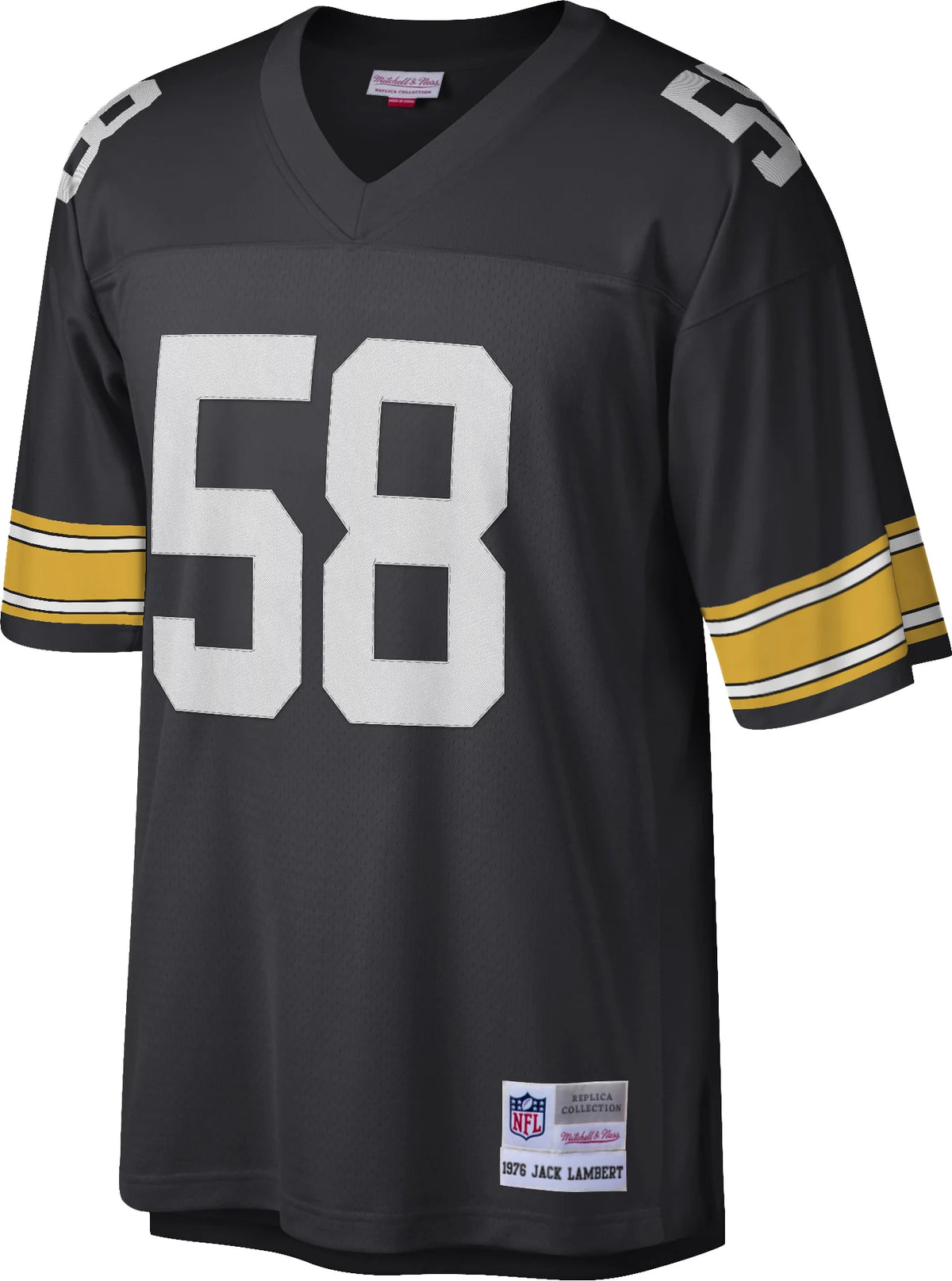 Mitchell & Ness Men's Pittsburgh Steelers Jack Lambert #58 1976 Throwback Jersey