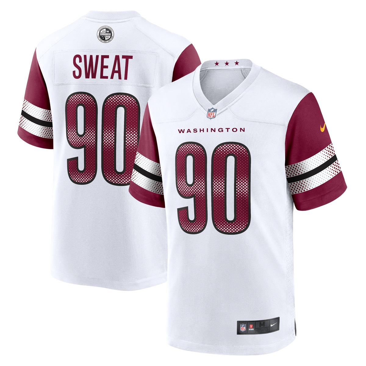 Montez Sweat Washington Commanders Nike Game Jersey White