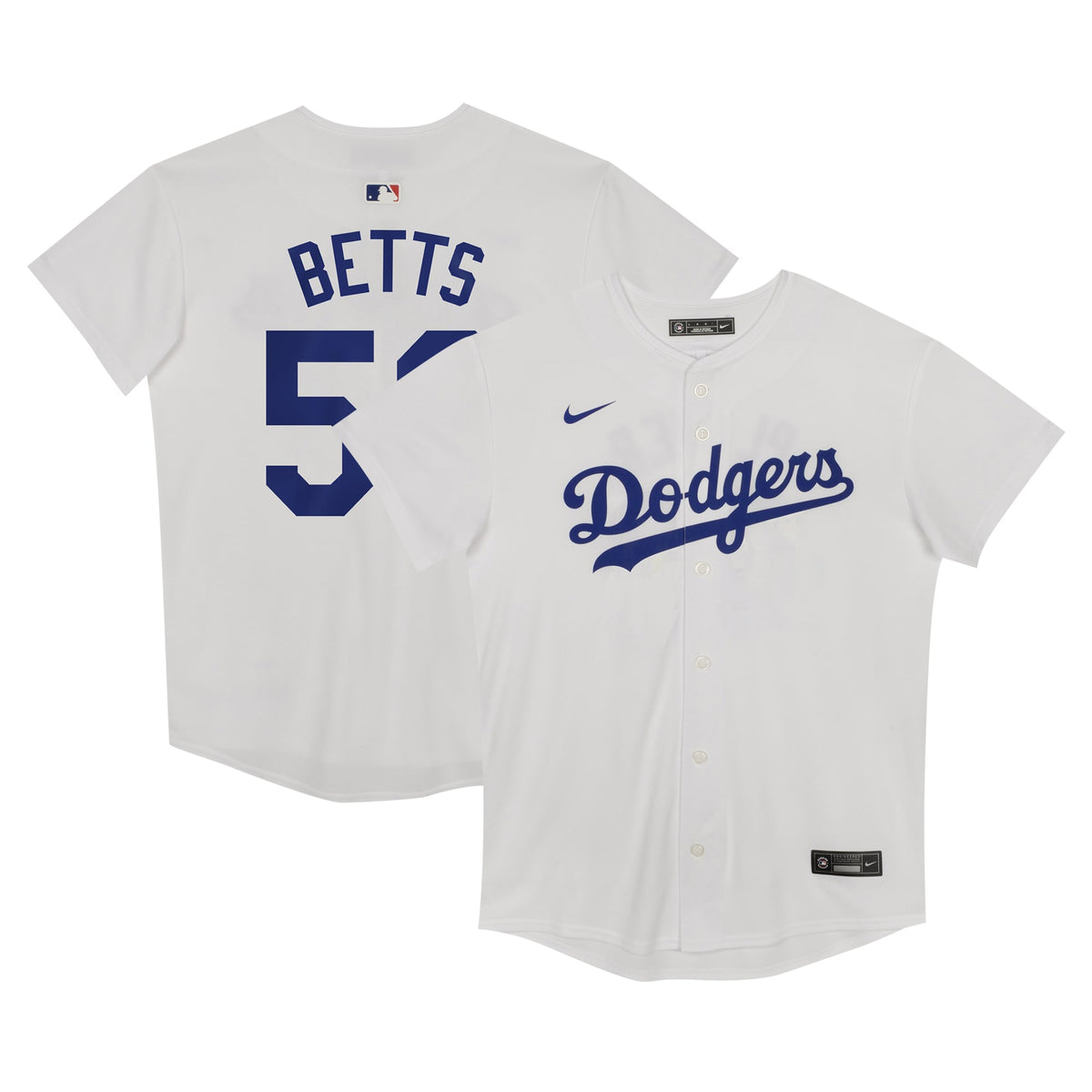 Mookie Betts Los Angeles Dodgers Nike Preschool Home Game Jersey White