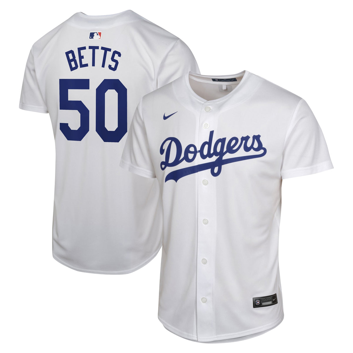 Mookie Betts Los Angeles Dodgers Nike Youth Home Game Player Jersey White