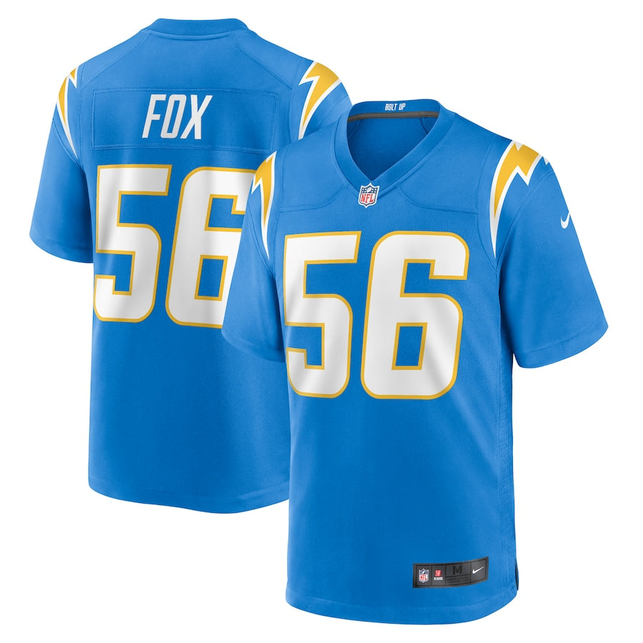 Morgan Fox Los Angeles Chargers Nike Player Game Jersey Powder Blue