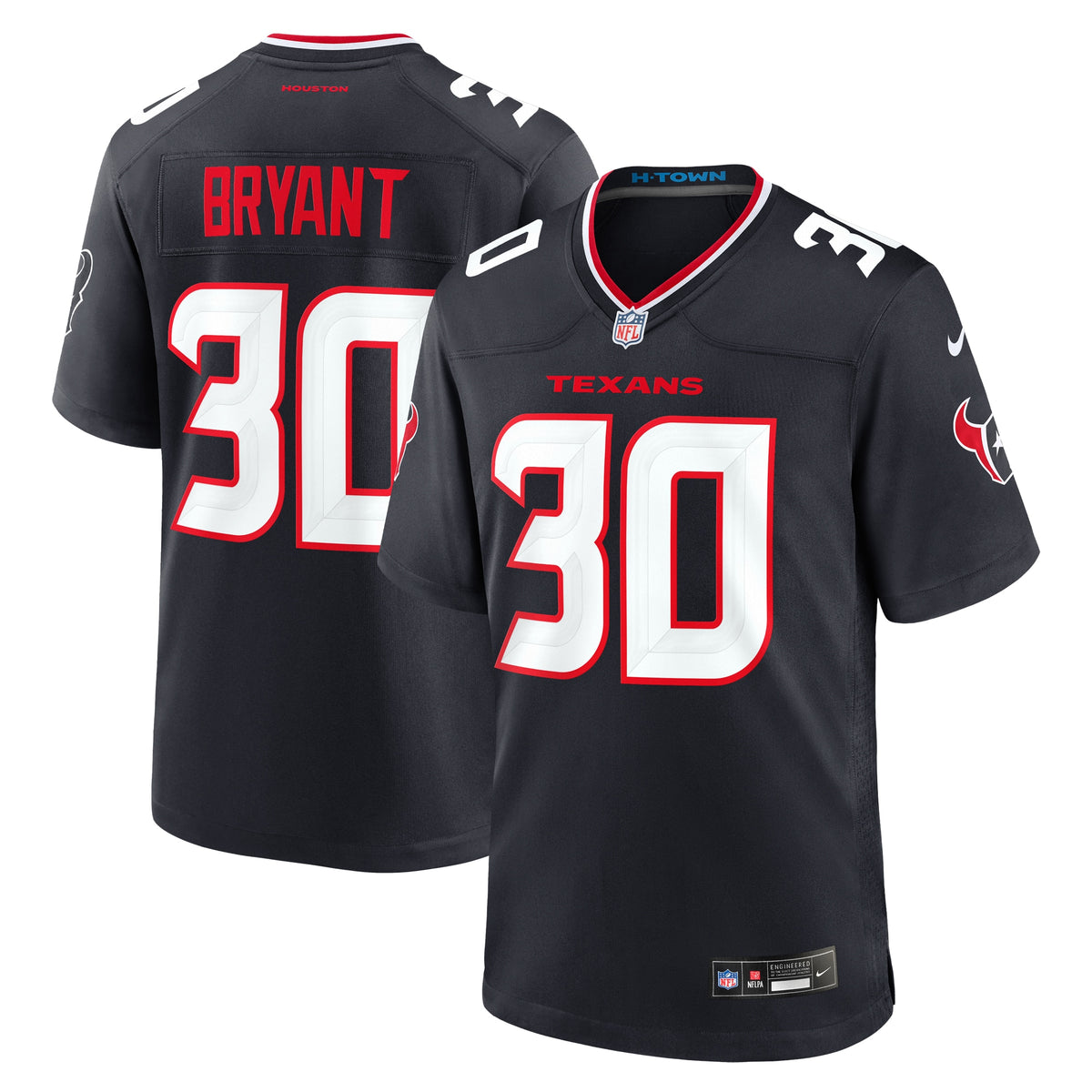 Myles Bryant Houston Texans Nike Team Game Jersey Navy