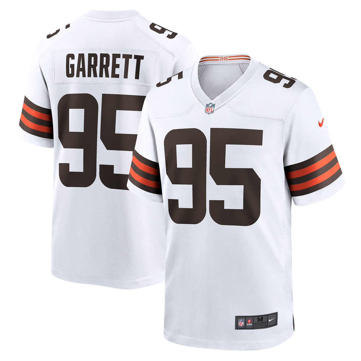 Myles Garrett Cleveland Browns Nike Away Game Jersey White