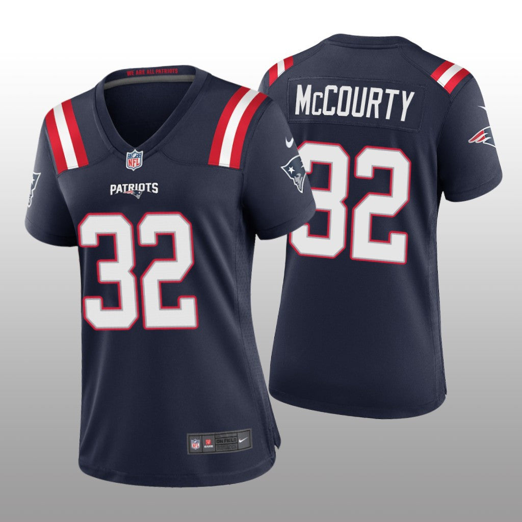 New England Patriots Devin McCourty Navy Jersey Game Women's