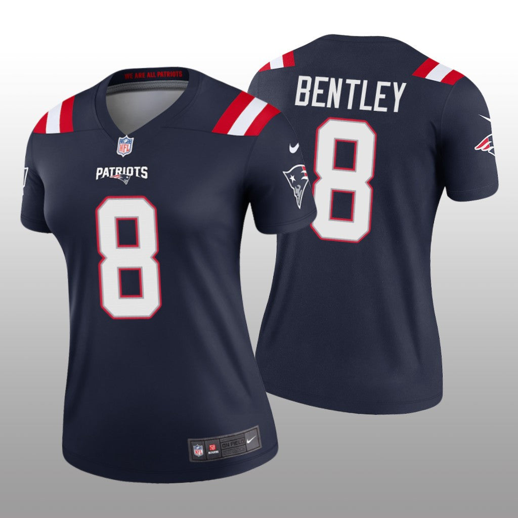 New England Patriots Ja&'Whaun Bentley Navy Jersey Legend Women's