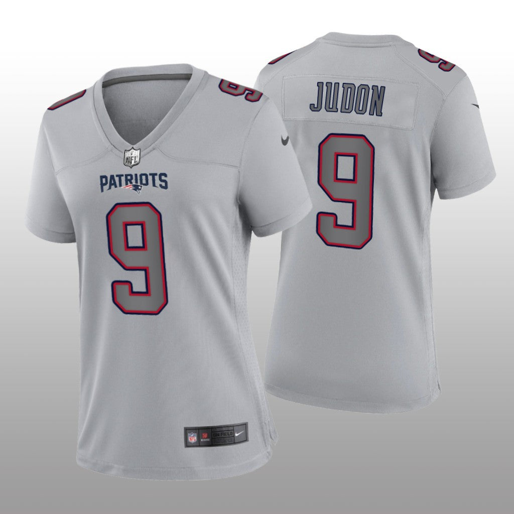 New England Patriots Matthew Judon Gray Jersey Atmosphere Fashion Game Women's