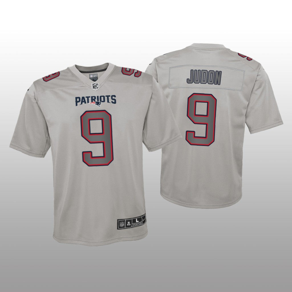 New England Patriots Matthew Judon Gray Jersey Atmosphere Fashion Game Youth