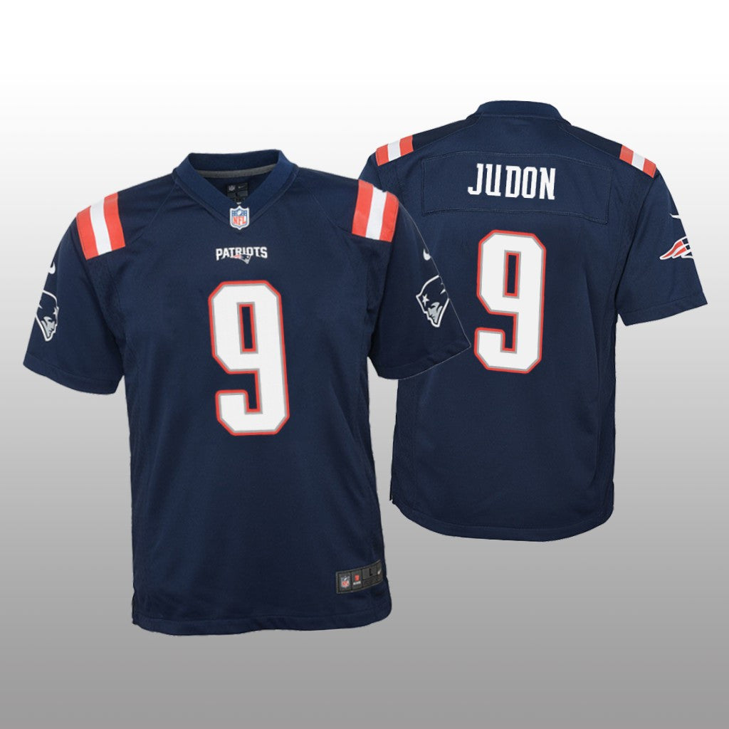 New England Patriots Matthew Judon Navy Jersey Color Rush Game Youth