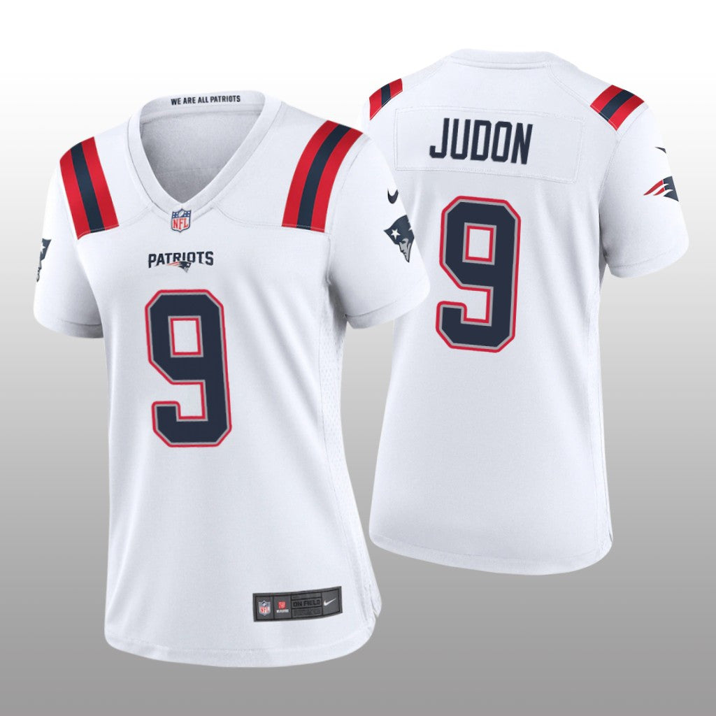New England Patriots Matthew Judon White Jersey Game Women's