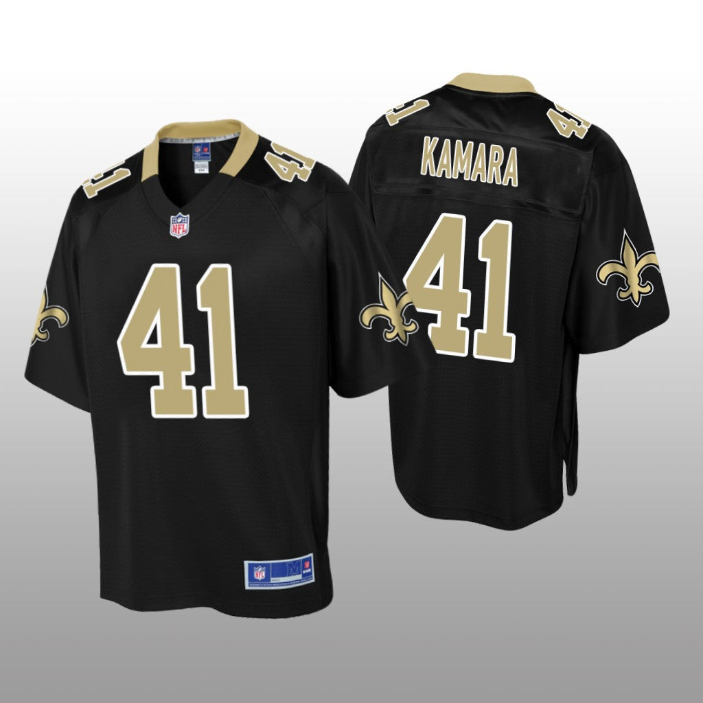 New Orleans Saints #41 Black Alvin Kamara Pro Line Jersey Youth