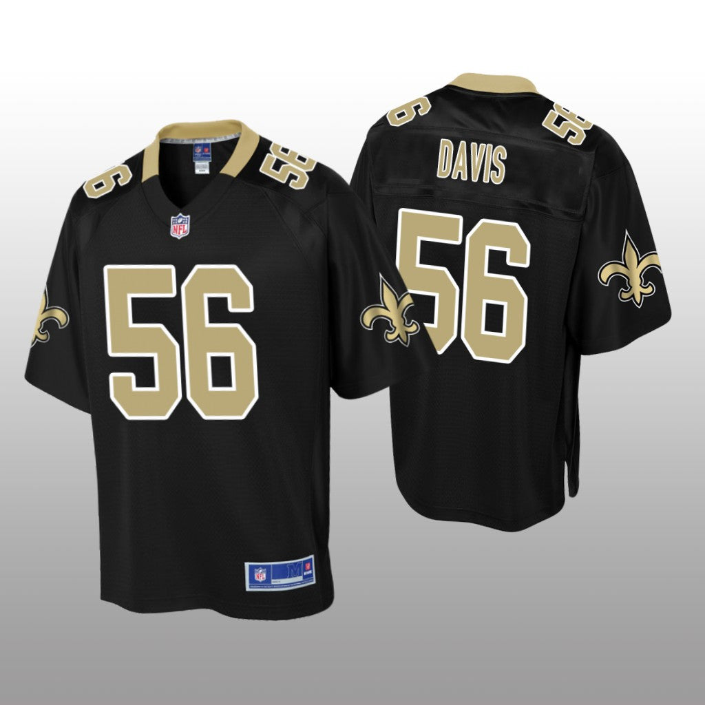 New Orleans Saints #56 Black Demario Davis Pro Line Jersey Youth