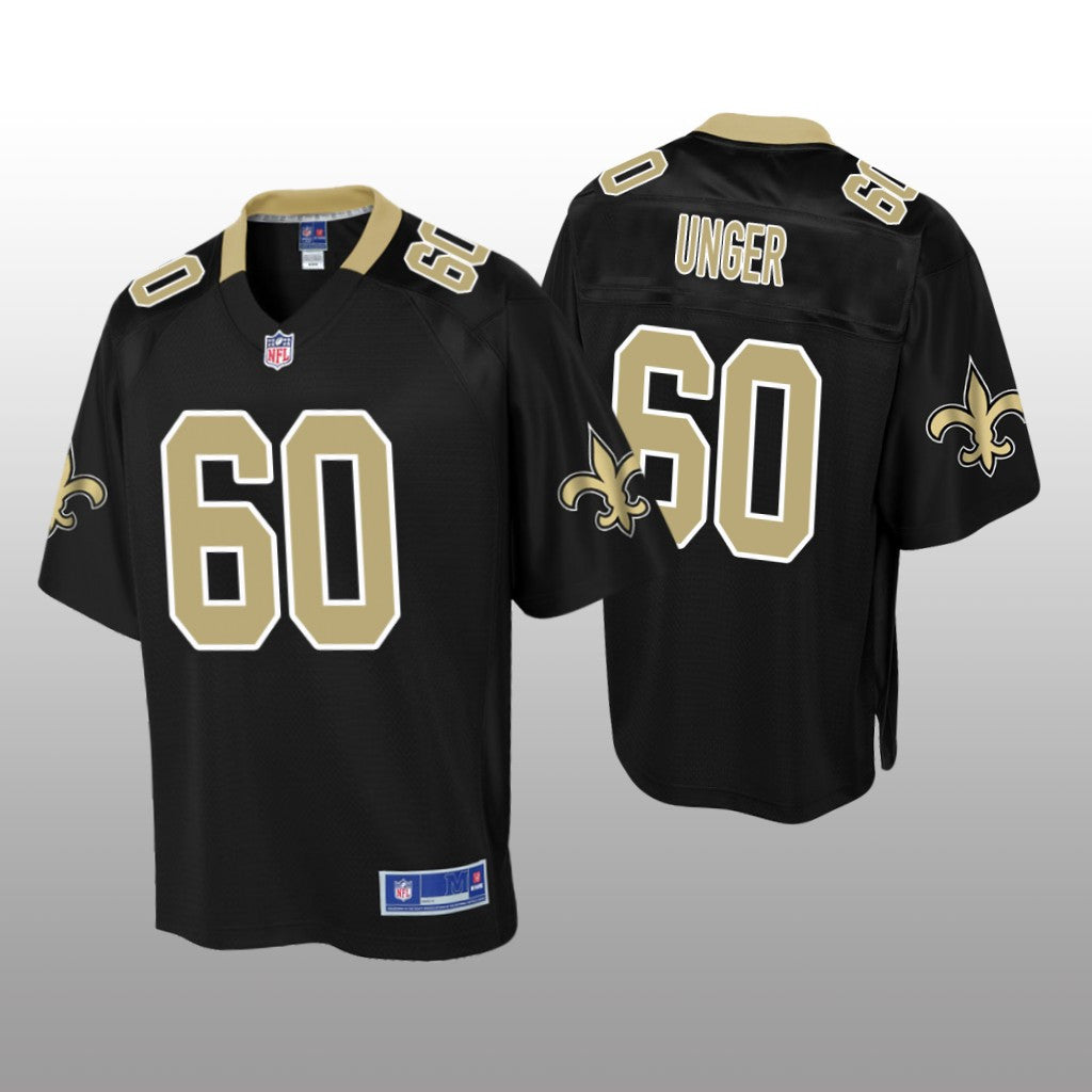 New Orleans Saints #60 Black Max Unger Pro Line Jersey Youth