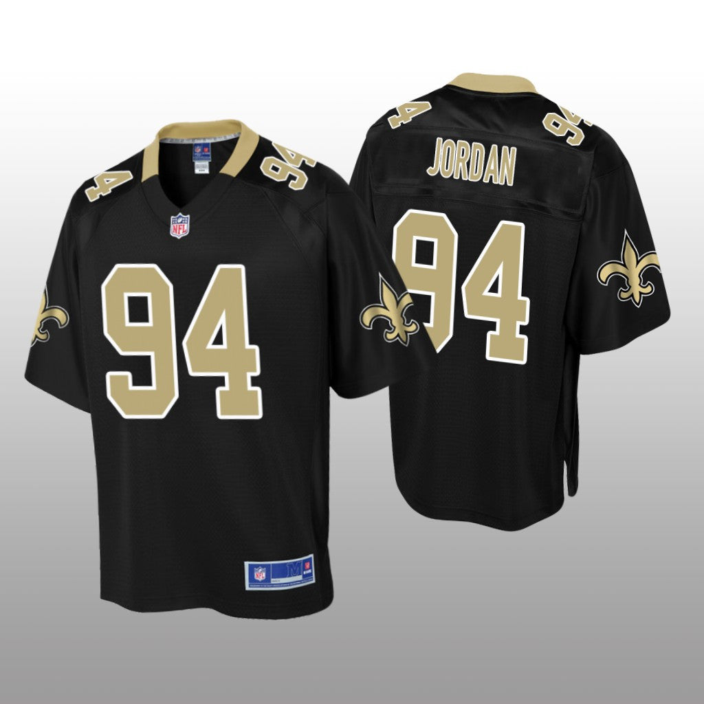 New Orleans Saints #94 Black Cameron Jordan Pro Line Jersey Youth