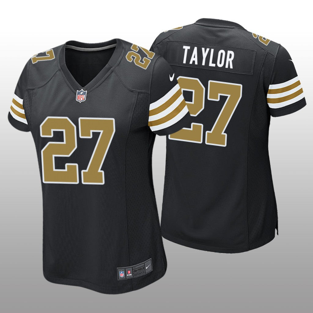 New Orleans Saints Alontae Taylor Black Jersey Alternate Game Women's