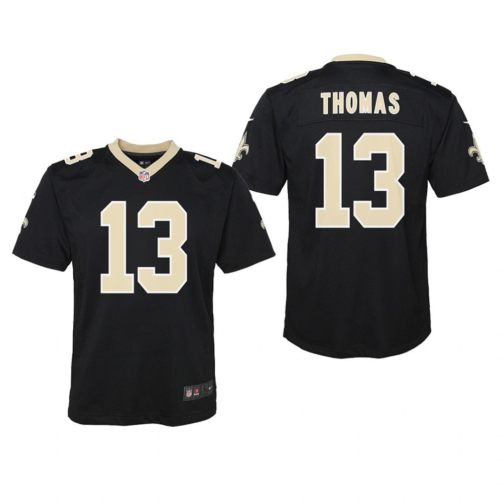 New Orleans Saints Michael Thomas Black Jersey Game Youth