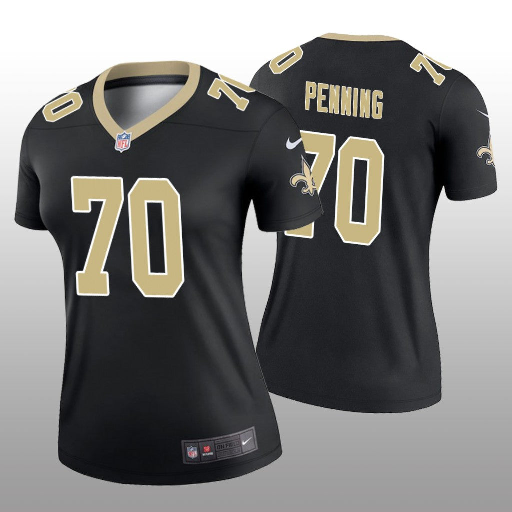 New Orleans Saints Trevor Penning Black Jersey Legend Women's